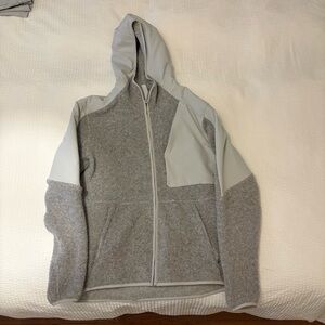 lululemon athletica Men's Gray Zip-Up Windbreaker